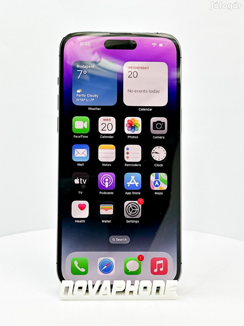 Apple iPhone 14 Pro (256GB)  - Akku: 100% - Szín: Lila