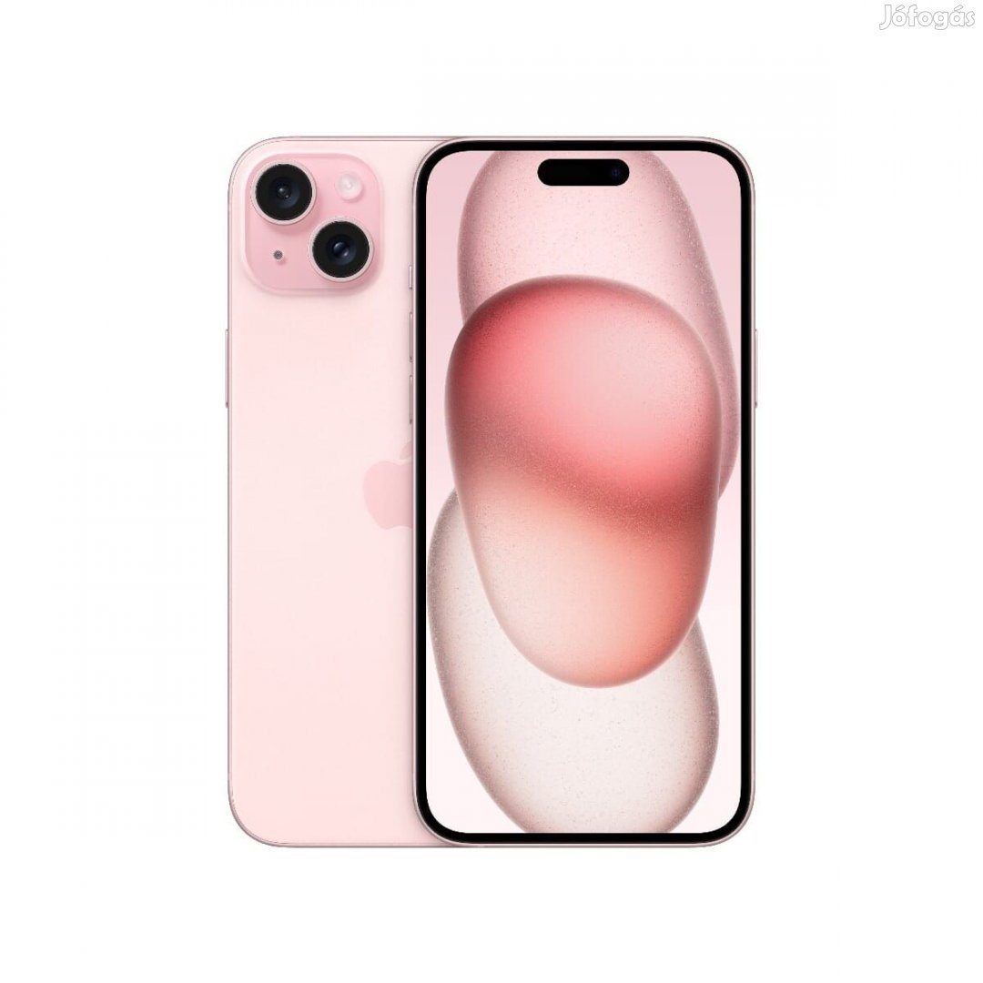 Apple iPhone 15 Plus (128GB)  - Akku: 100% - Szín: Rózsaszín