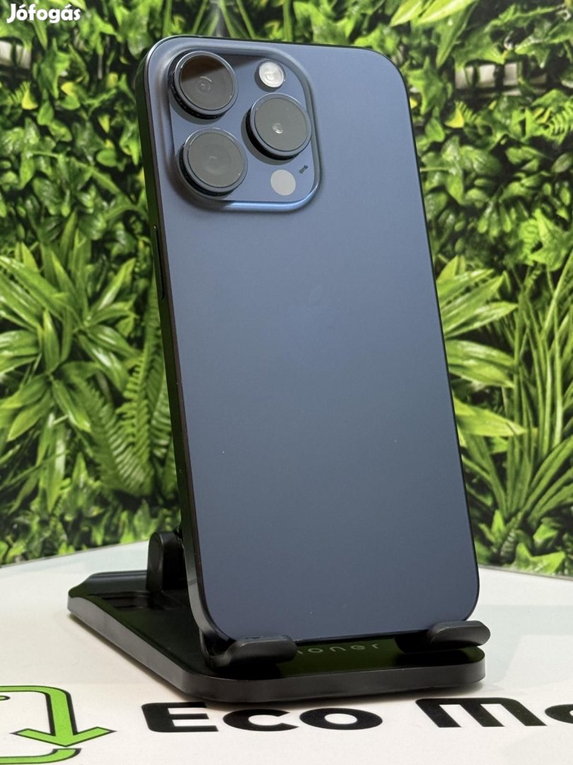 Apple iPhone 15 Pro Kártyafüggetlen 128 GB, 12 hó garancia