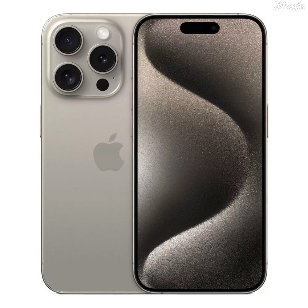 Apple iPhone 15 Pro Max (512GB)  - Akku: 90% - Szín: Natúr Titán