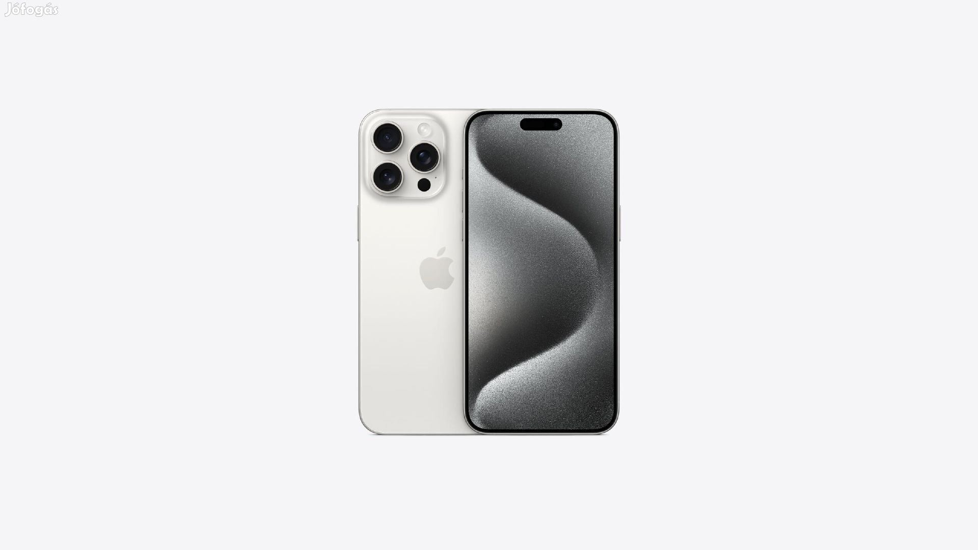 Apple iPhone 15 Pro (128GB)  - Akku: 100% - Szín: Fehér
