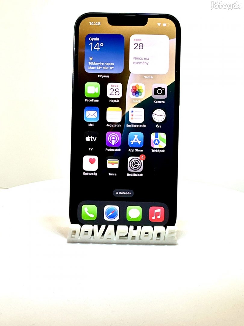 Apple iPhone 16e (128GB)  - Akku: 100% - Szín: Fekete