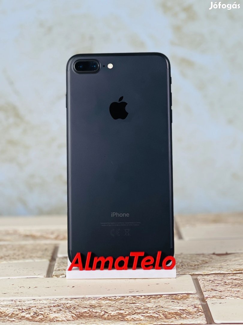 Apple iPhone 7 Plus 32 GB Black 100% akku - 24 hónap Garancia