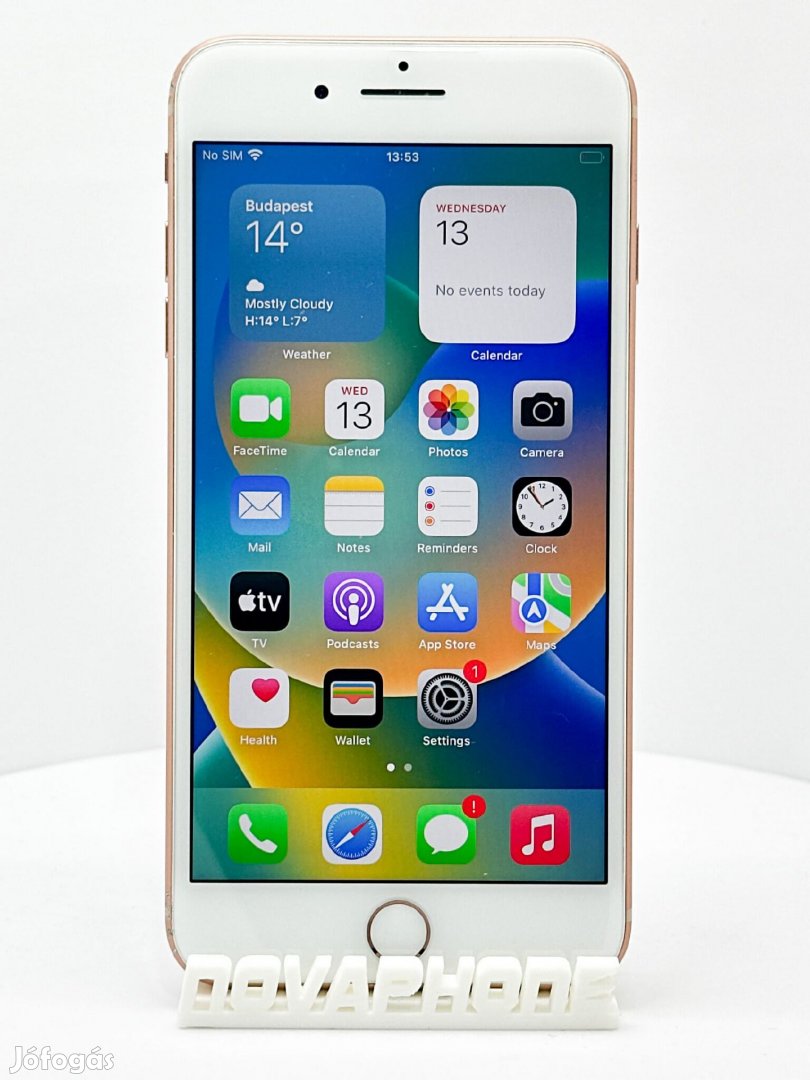 Apple iPhone 8 Plus (256GB)  - Akku: 100% - Szín: Arany