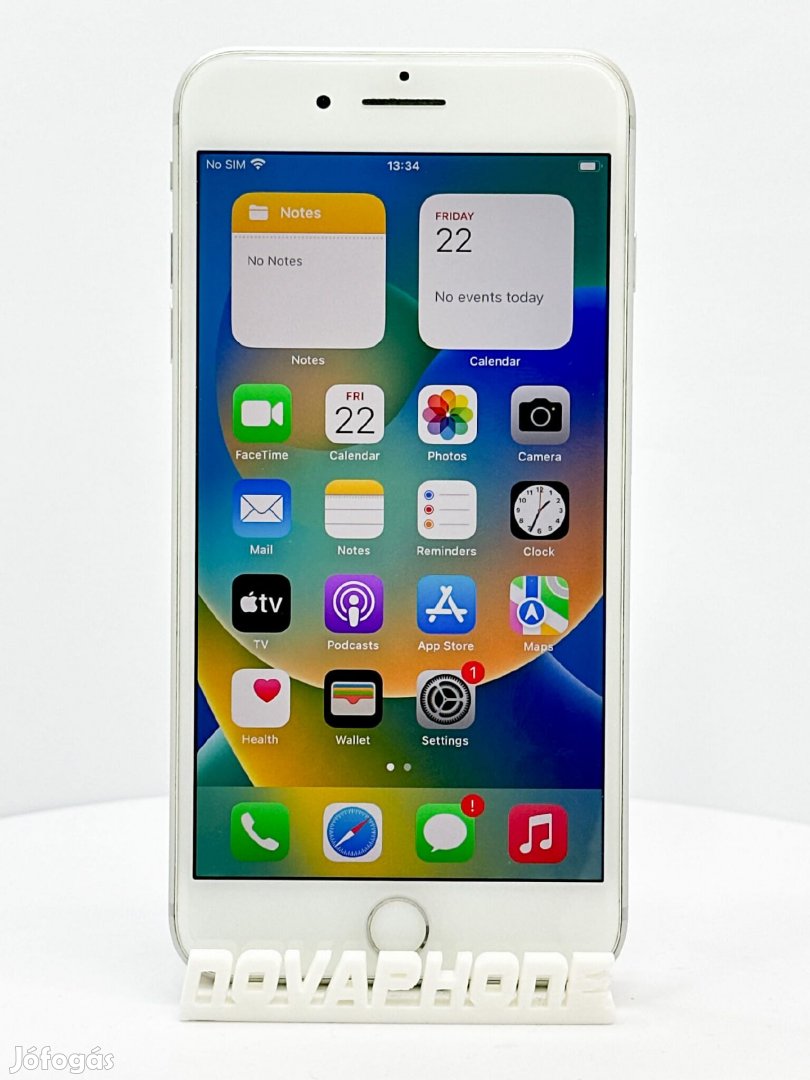 Apple iPhone 8 Plus (256GB)  - Akku: 100% - Szín: Ezüst