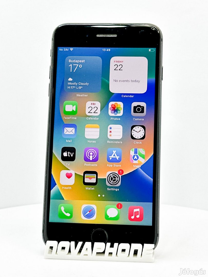 Apple iPhone 8 Plus (256GB)  - Akku: 100% - Szín: Szürke