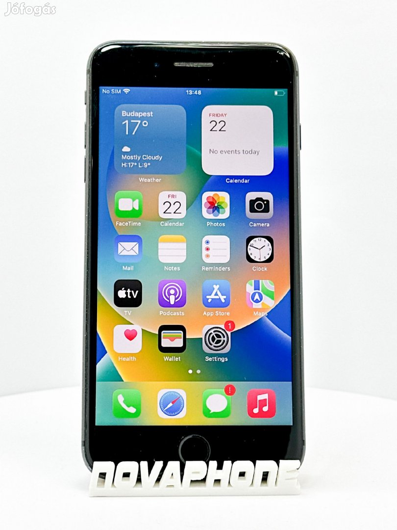 Apple iPhone 8 Plus (256GB)  - Akku: 100% - Szín: Szürke