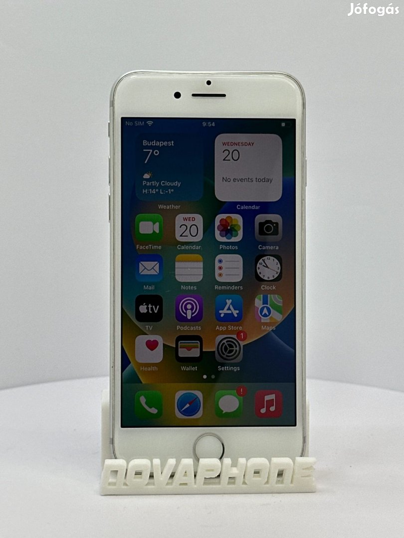 Apple iPhone 8 (64GB)  - Akku: 100% - Szín: Ezüst
