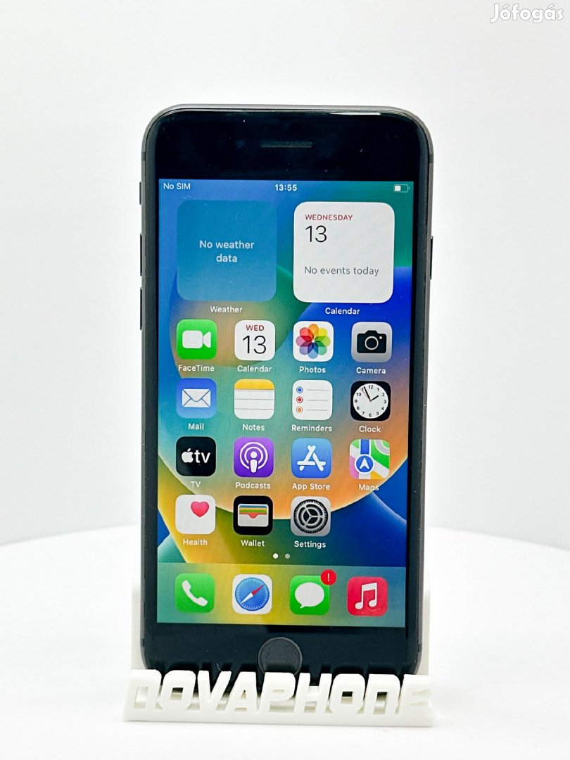 Apple iPhone 8 (64GB)  - Akku: 100% - Szín: Fekete