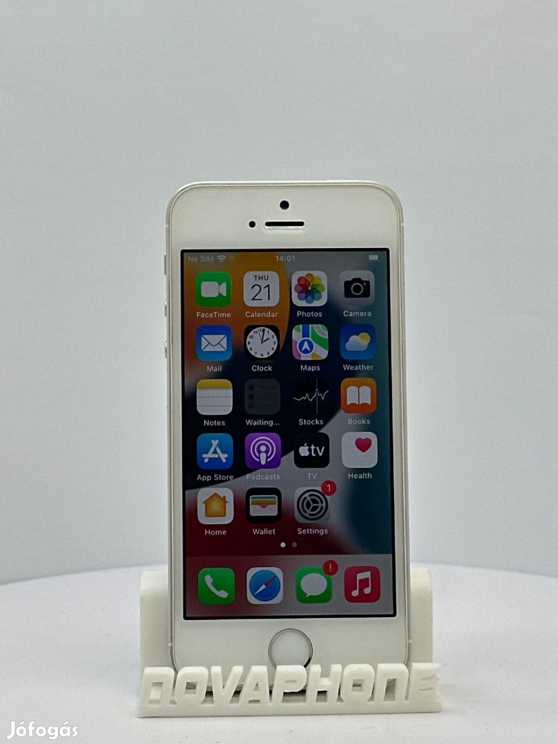 Apple iPhone SE 2016 (16GB)  - Akku: 100% - Szín: Fekete