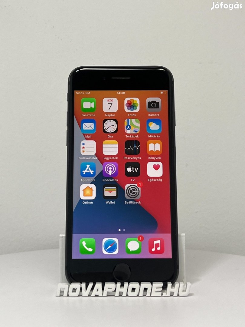 Apple iPhone SE 2020 (64GB)  - Akku: 100% - Szín: Fekete