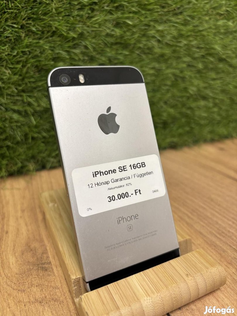 Apple iPhone SE Kártyafüggetlen 16 GB, 12 hó garancia