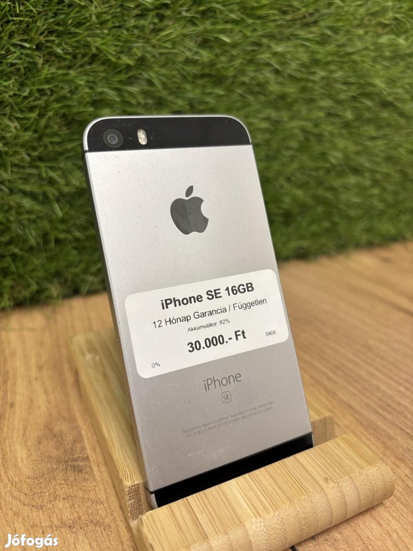 Apple iPhone SE Kártyafüggetlen 16 GB, 12 hó garancia