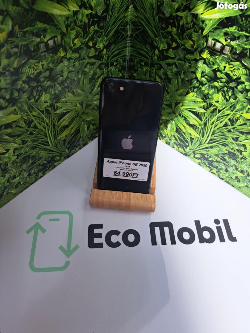 Apple iPhone SE (2020) Kártyafüggetlen 128 GB, 12 hó garancia