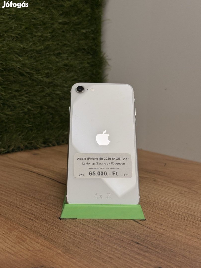 Apple iPhone SE 2020 Kártyafüggetlen, 12 hó garancia