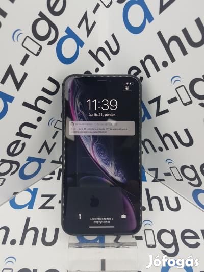 Apple iPhone XR 128GB|Átlagos|Asztroszürke|Kétkártyás (Dual Sim)