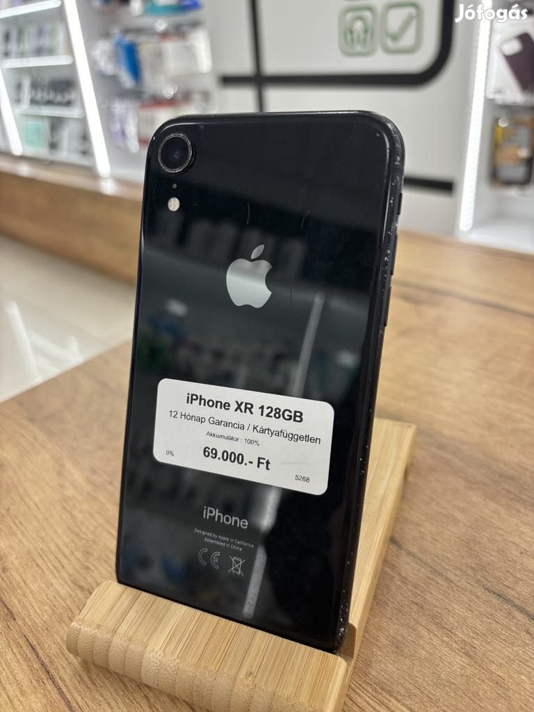 Apple iPhone XR Kártyafüggetlen 64 GB, 12 hó garancia