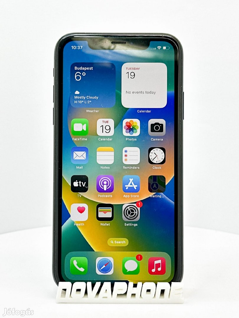 Apple iPhone XR (128GB)  - Szín: Fekete