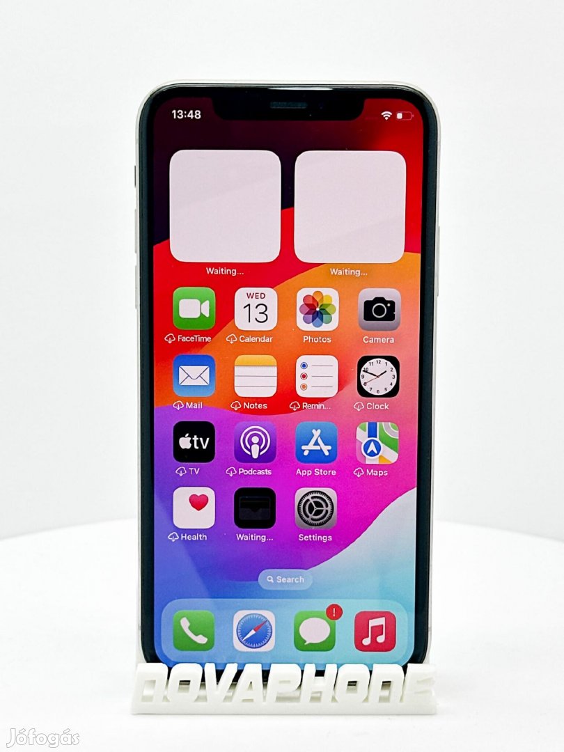 Apple iPhone XS (64GB)  - Akku: 100% - Szín: Ezüst