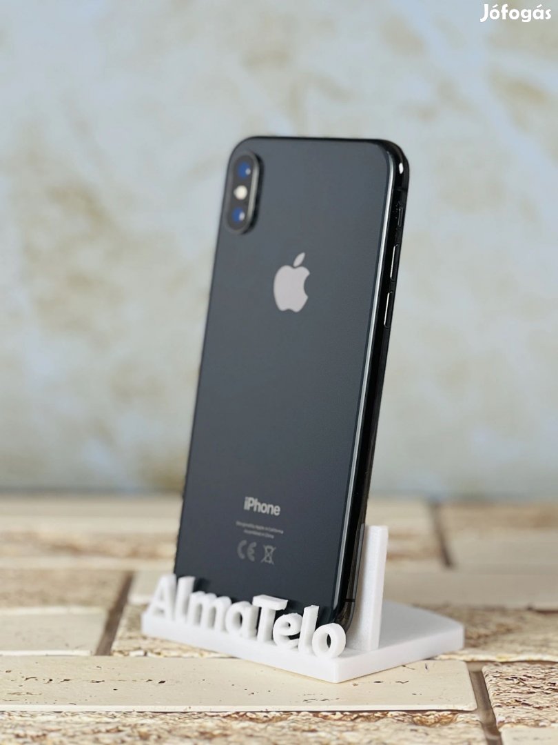 Apple iPhone X 64 GB Space Gray 100% akku - 24 hónap Garancia