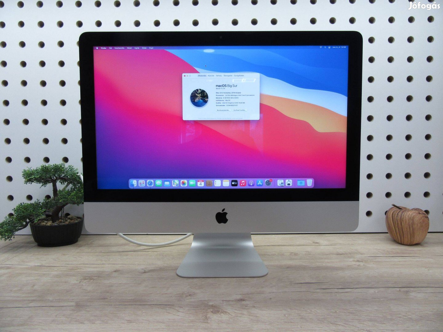 Apple imac 21,5 - 2014 Mid - Használt, karcmentes