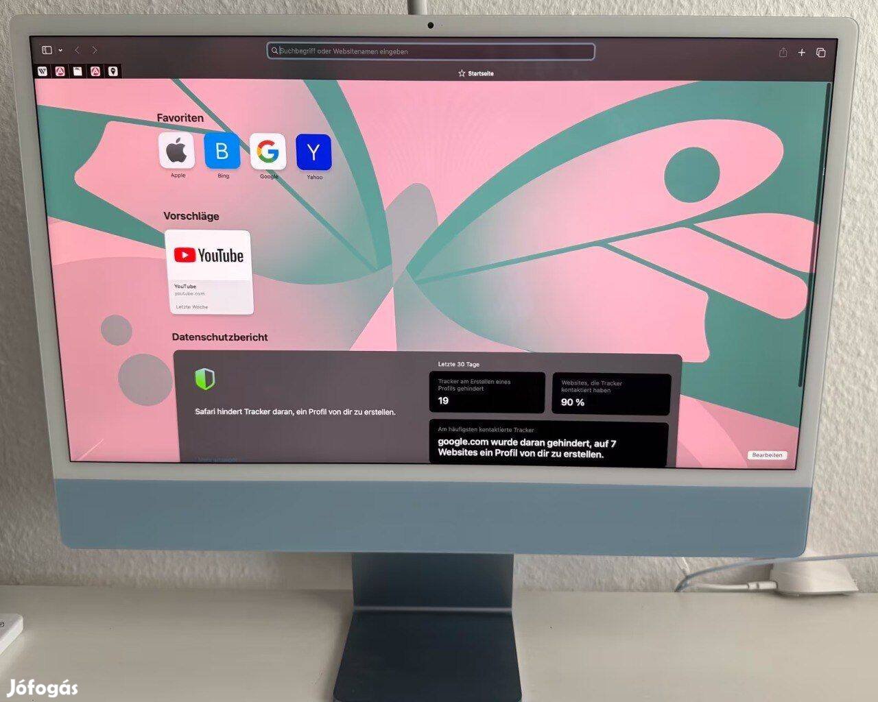 Apple imac 24 (2023) Kiváló állapotban, eredeti csomagolással