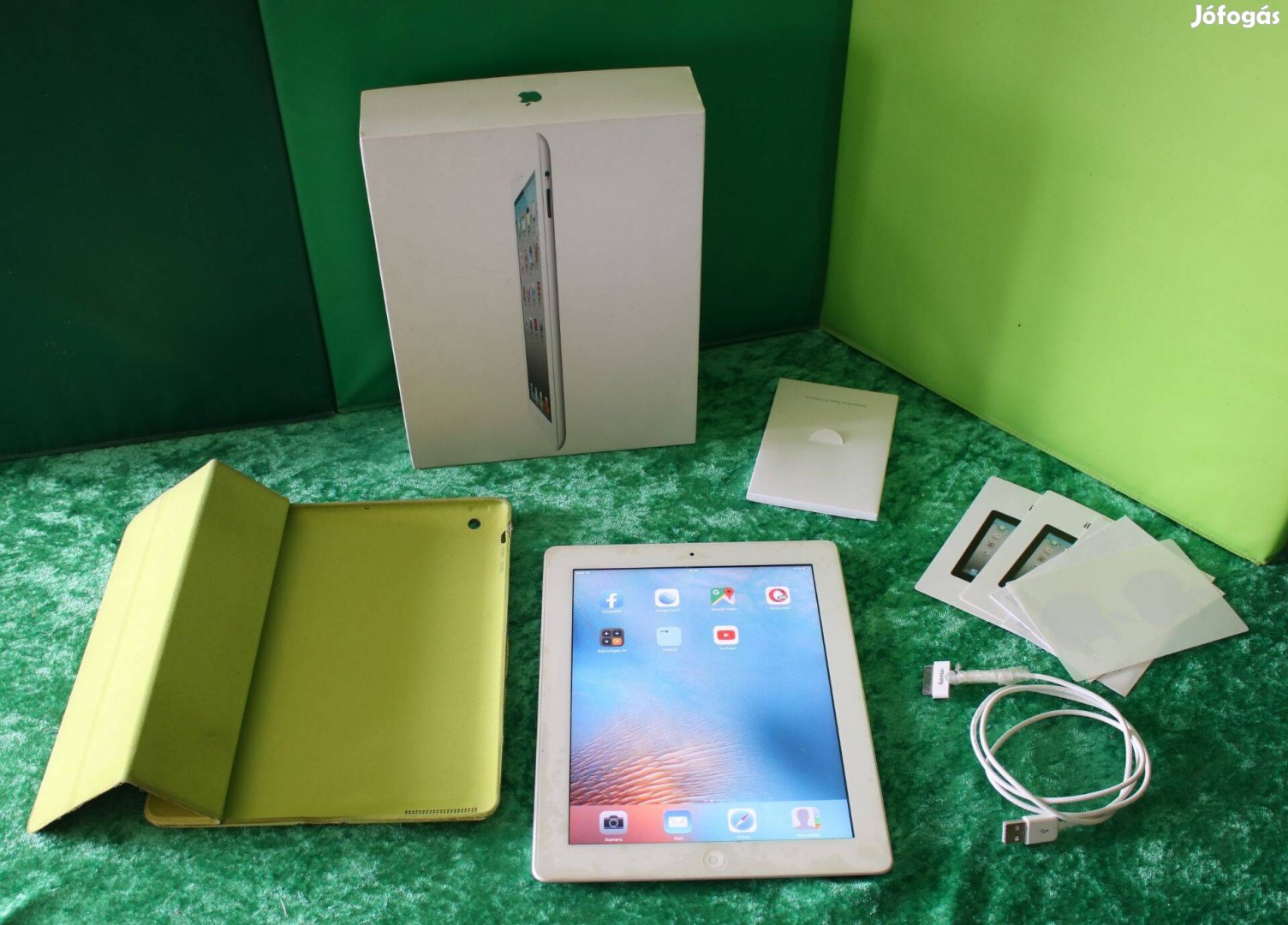 Apple ipad 2 Wi-Fi 16 GB fehér tablet védőfólia