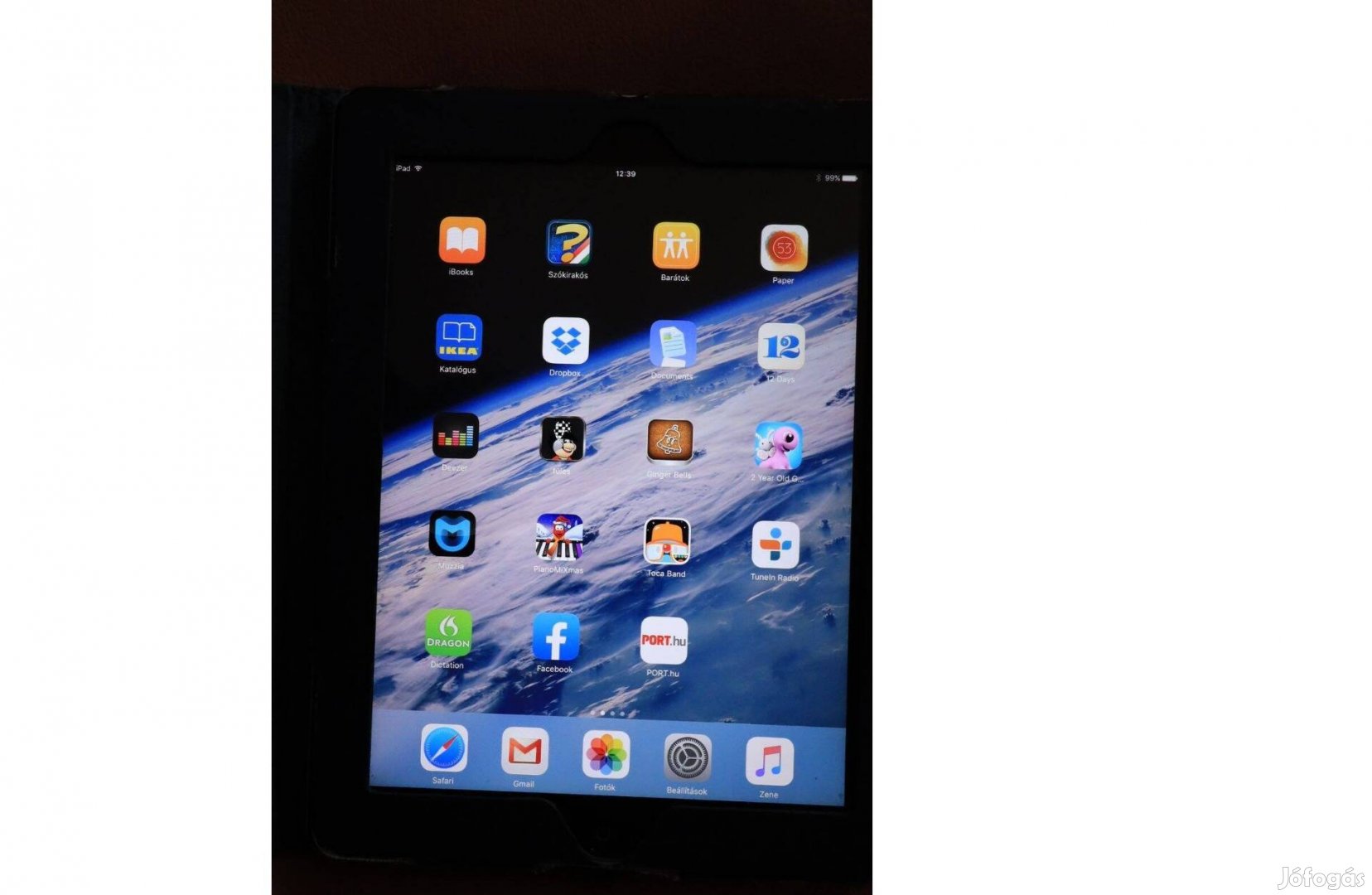 Apple ipad 3 generációs wifis minden működik tokkal