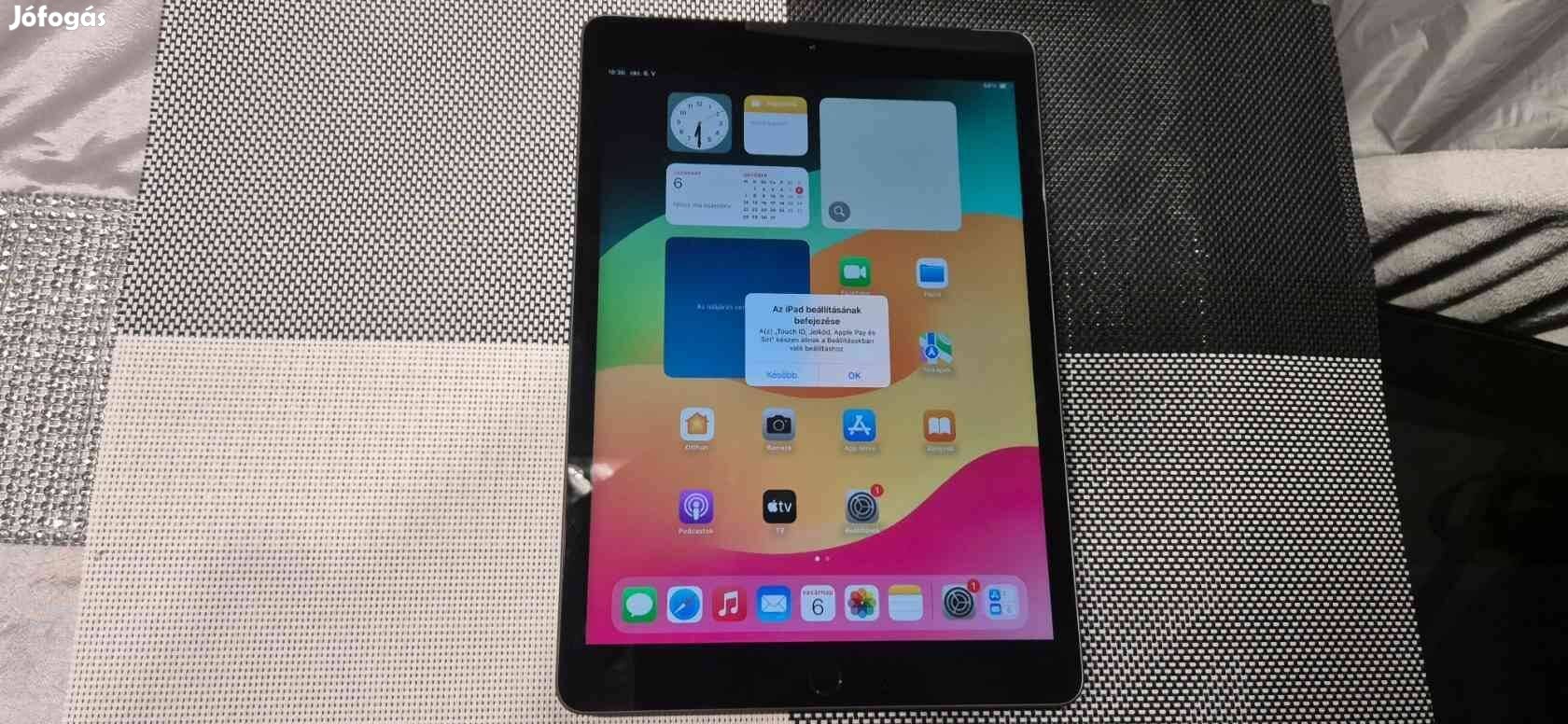 Apple ipad 8 Wifi+Cellular Független Újszerű Space Gray Garis !