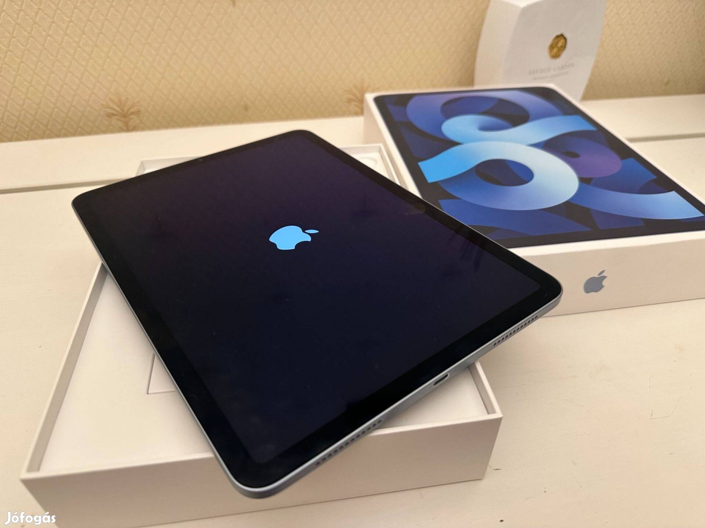 Apple ipad Air 4 Blue, 64Gb, Wifi, 10.9'' Retina + szilikon tok