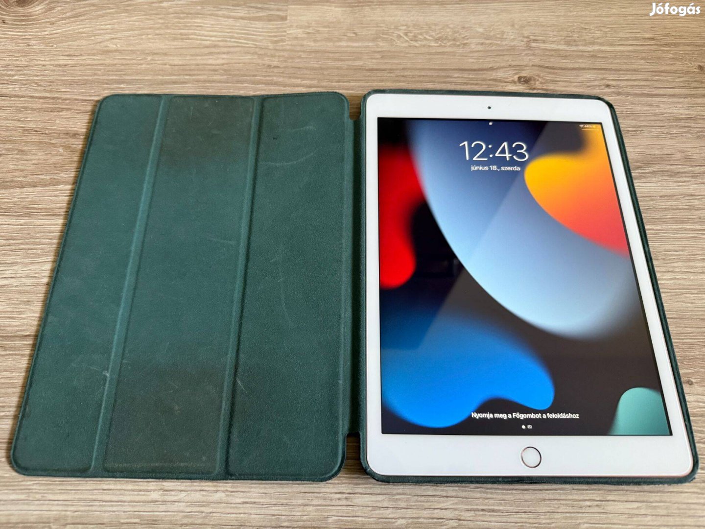 Apple ipad (7. generációs), 85+% akkumulátor, 10,2" kijelző, WIFI, fe