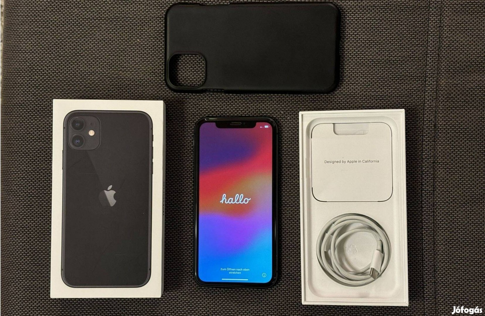 Apple iphone11 64GB fekete, kártyafüggetlen eladó