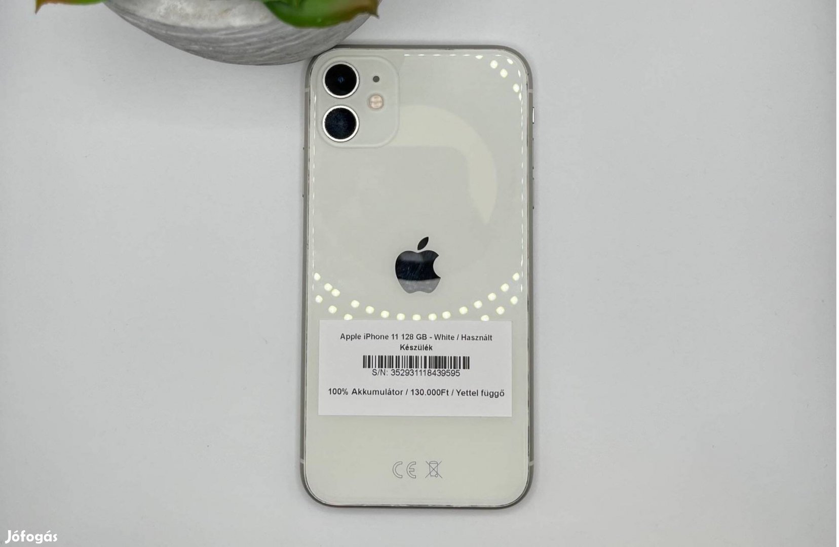 Apple iphone 11 128GB - Yettel / Használt készülék