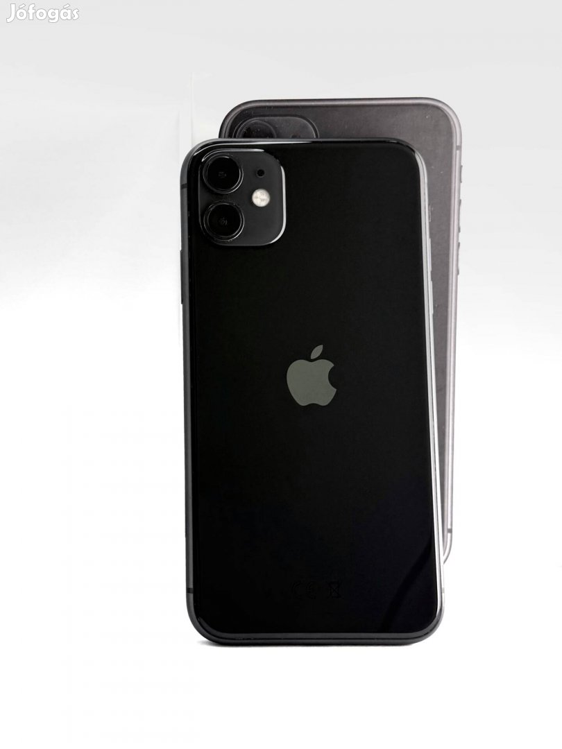 Apple iphone 11 64GB Fekete 3 hónap garancia