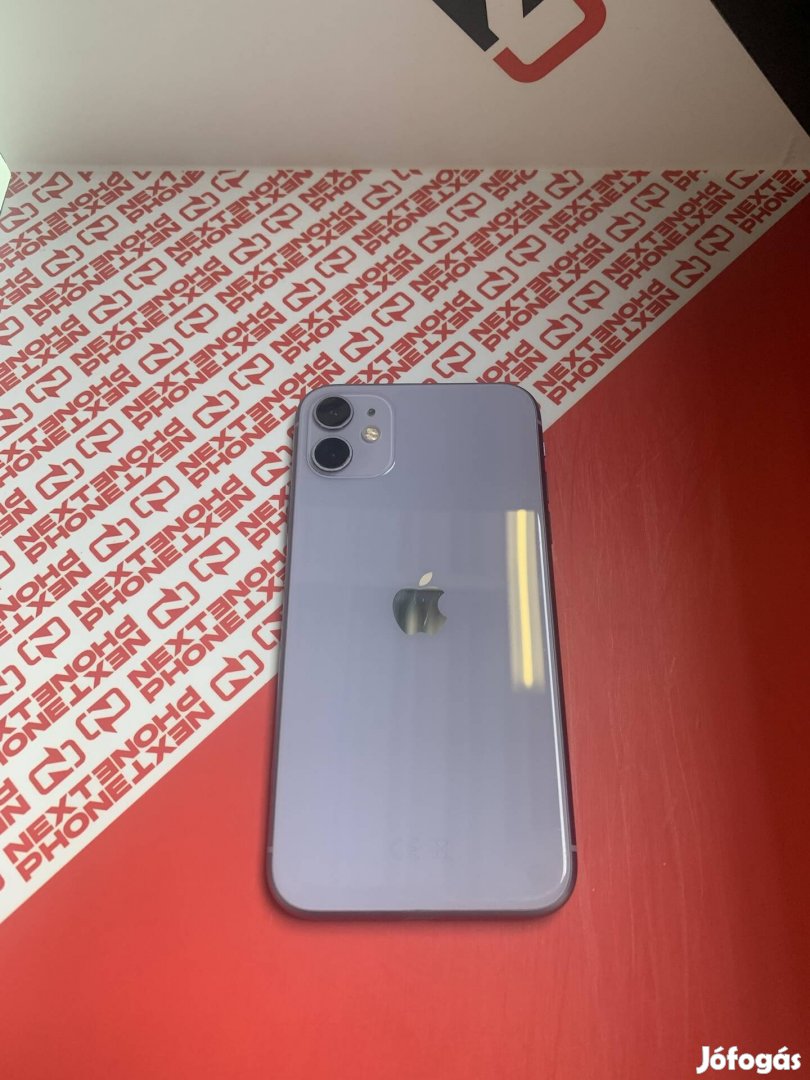 Apple iphone 11 64GB Lila 1Év Garancia ID: 000000805