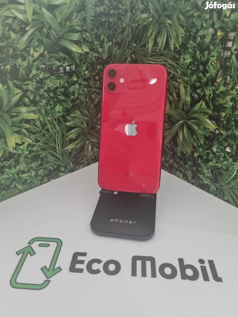 Apple iphone 11 64gb, kártyafüggetlen, 12 hónap jótállással