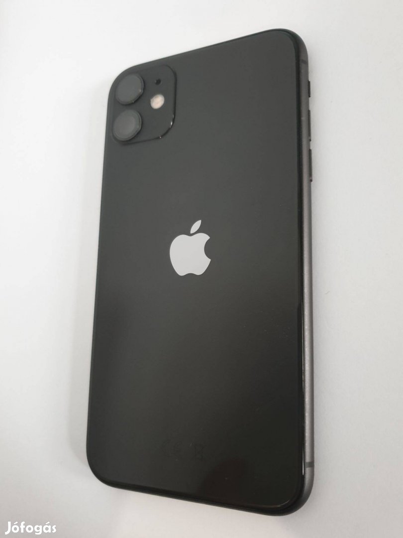 Apple iphone 11 Hátlap Fekete Gyári