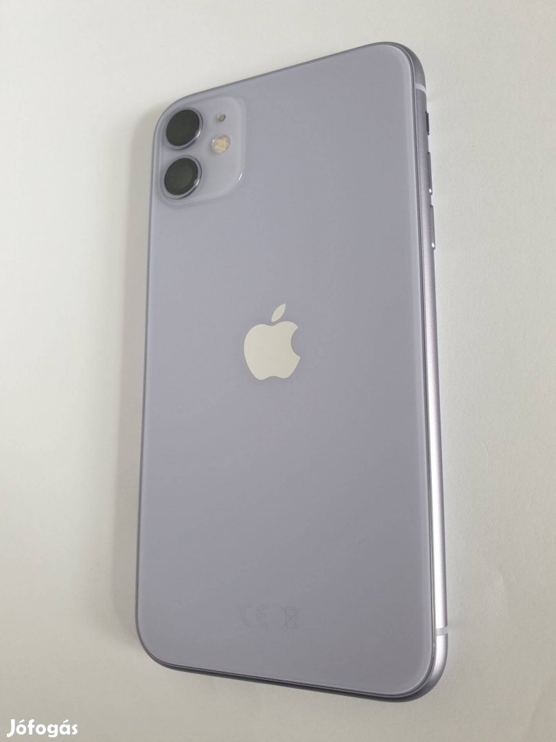 Apple iphone 11 Hátlap lila Gyári