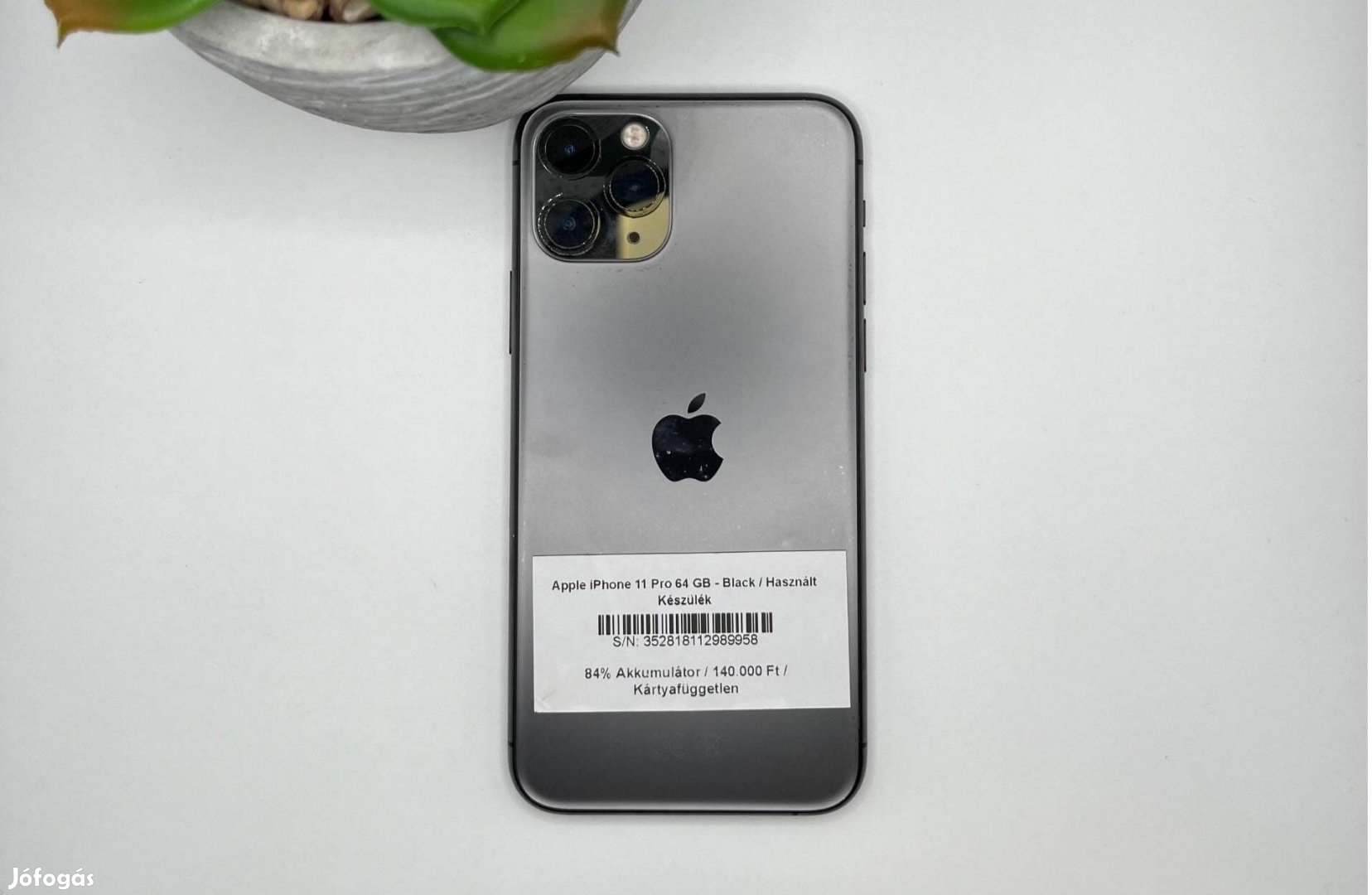 Apple iphone 11 Pro 64 GB - Kártyafüggetlen / Használt készülék