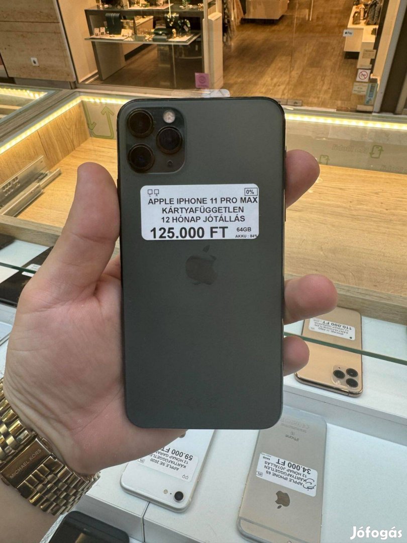 Apple iphone 11 Pro Max 1Év Jótállással!