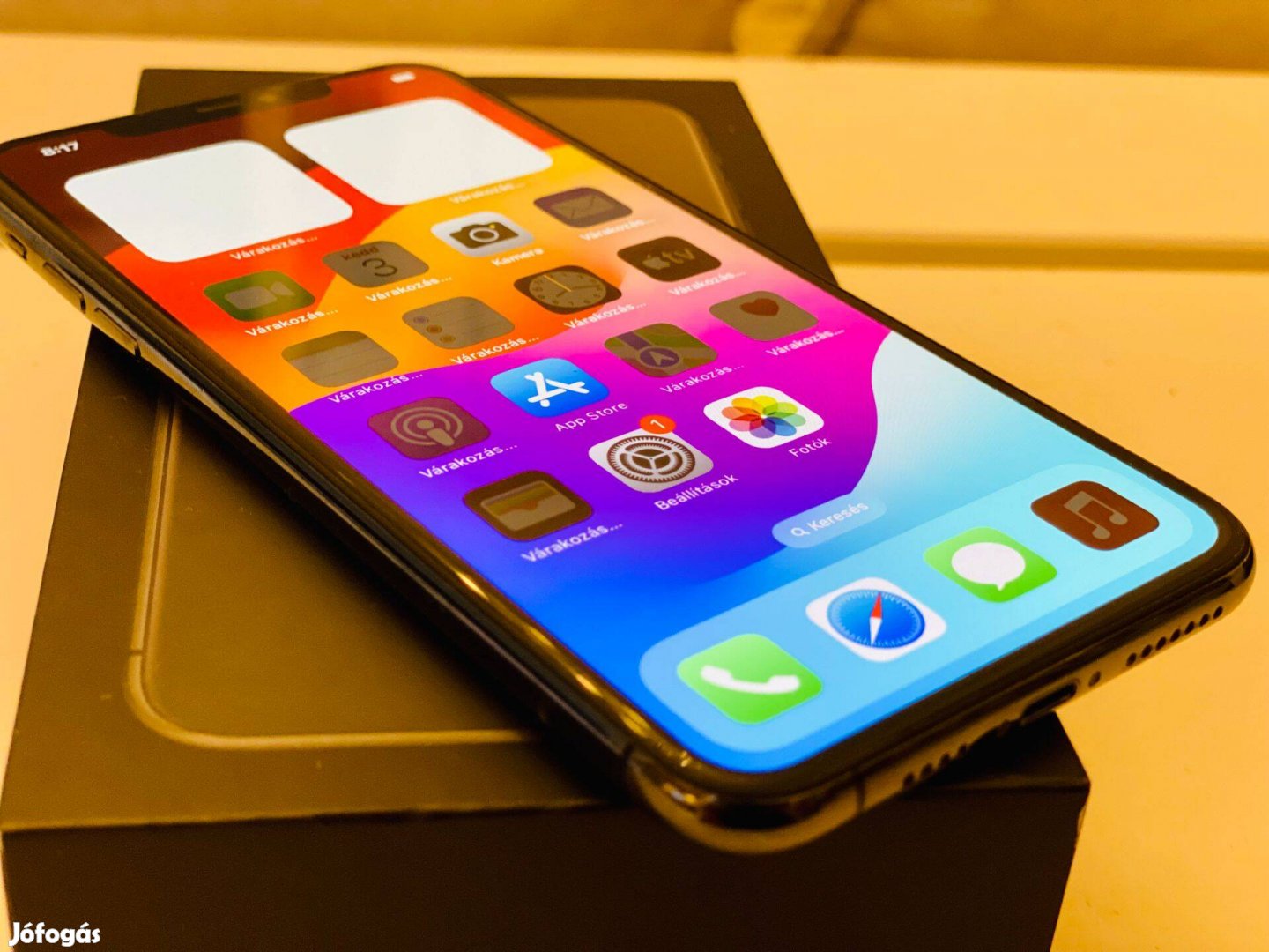 Apple iphone 11 Pro Max, Space Gray, 64Gb, makulátlan, független