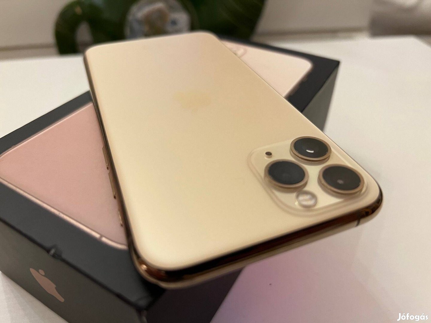 Apple iphone 11 Pro, Gold, 64Gb, 86% akku, független , új állapotú