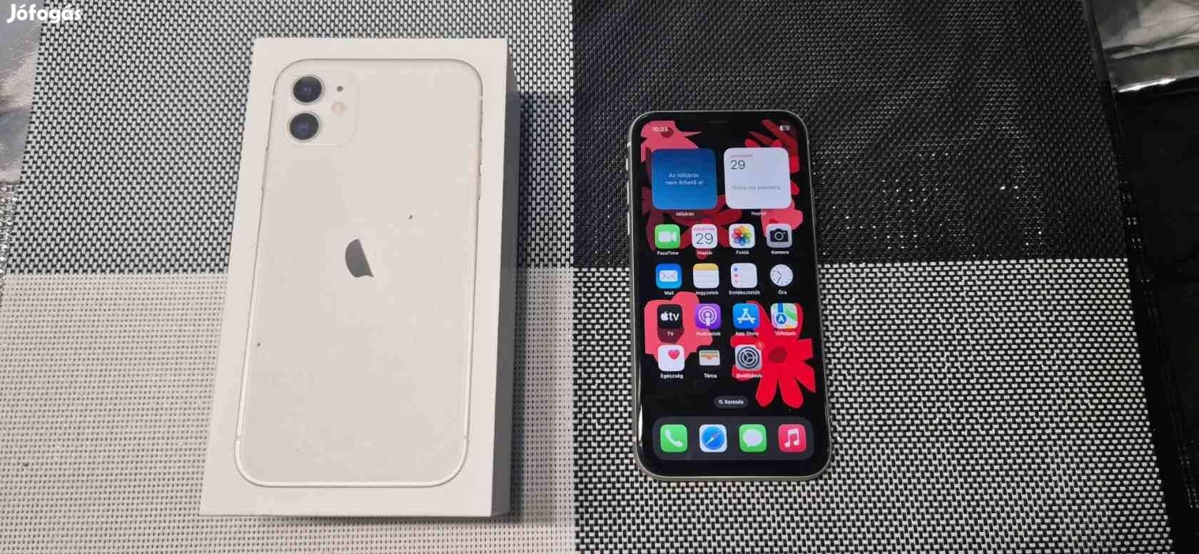 Apple iphone 11 Újszerű Független 1 év Apple Gari 99% Aksi