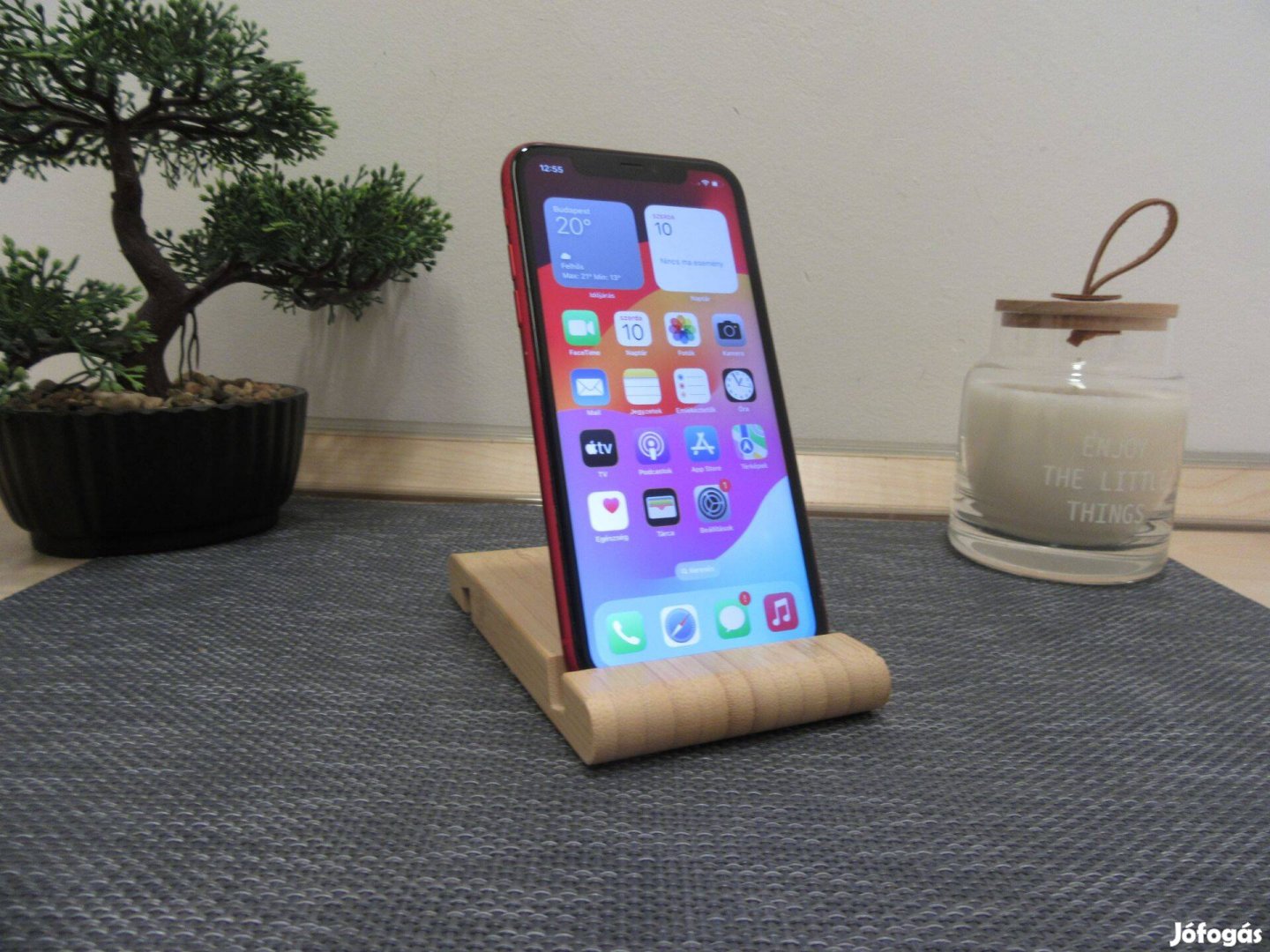 Apple iphone 11 - Red - 256 Gb - Használt, megkímélt