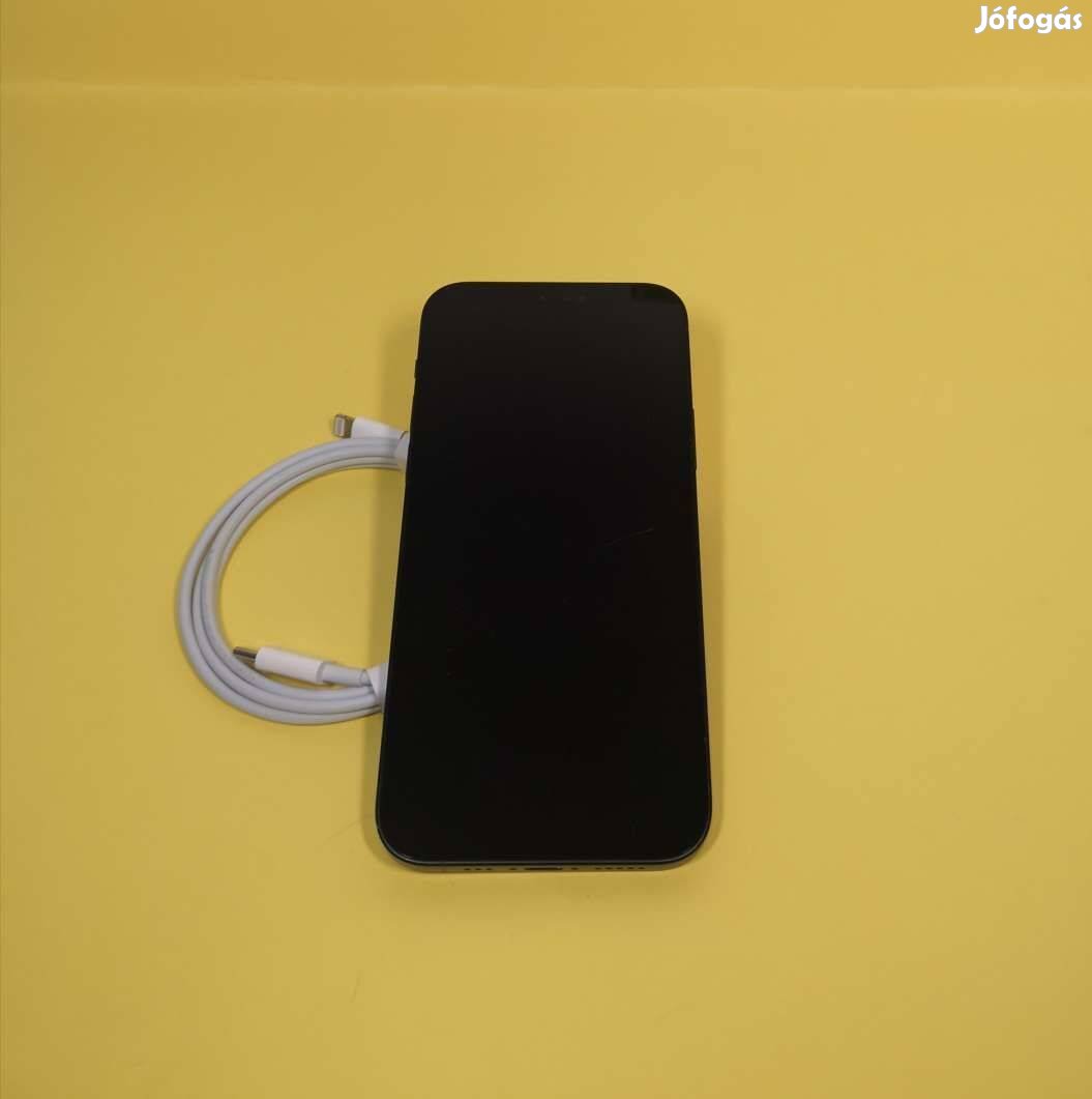 Apple iphone 12 64GB Fekete kártyafüggetlen jó állapotú telefon eladó!
