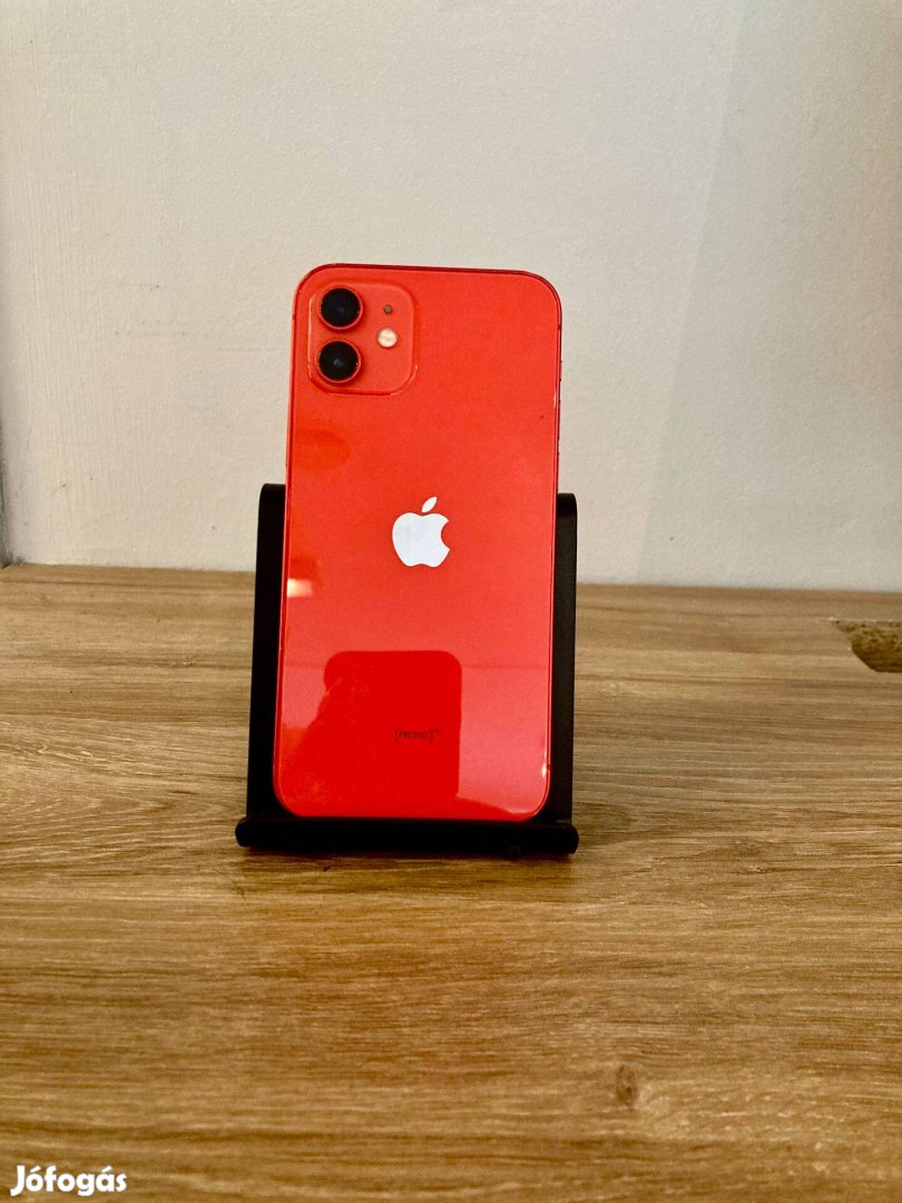 Apple iphone 12 64GB Red Piros Független Használt