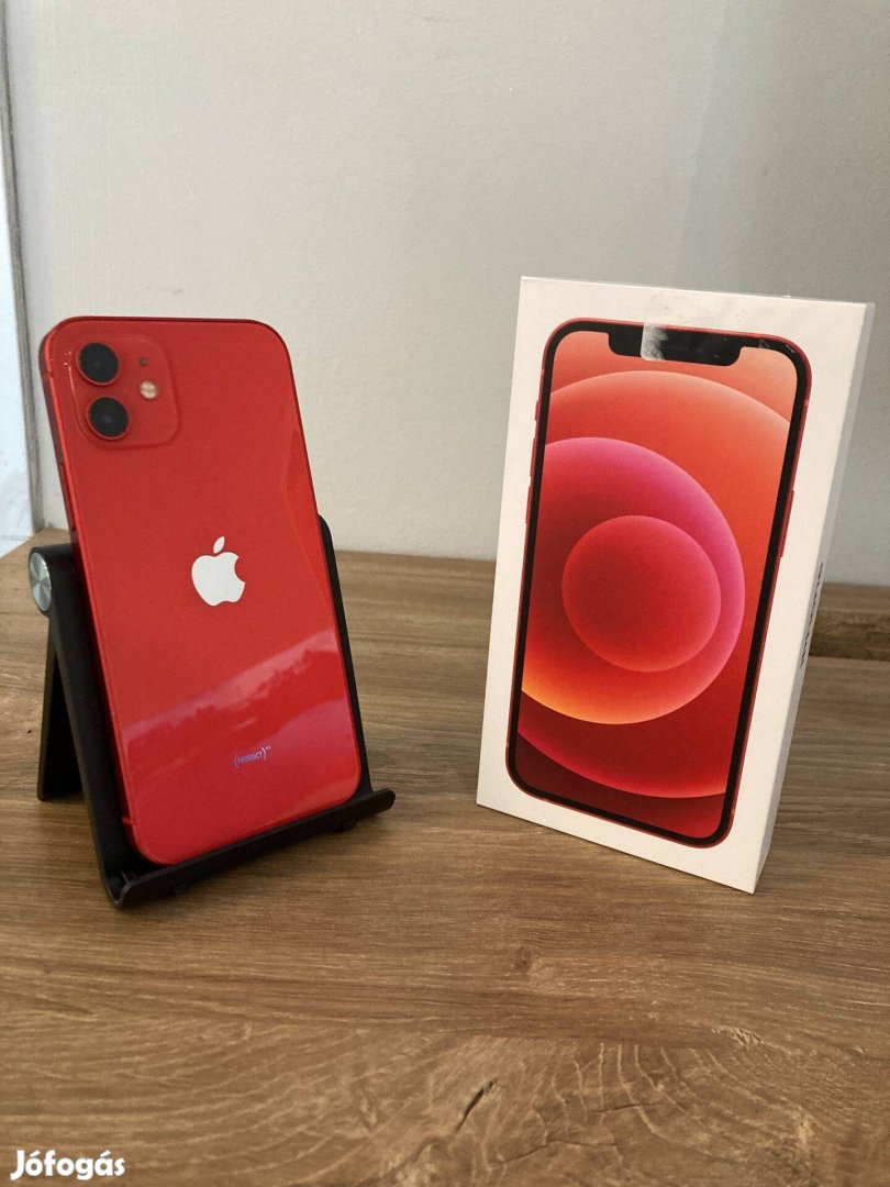 Apple iphone 12 64GB Red Piros Használt Független