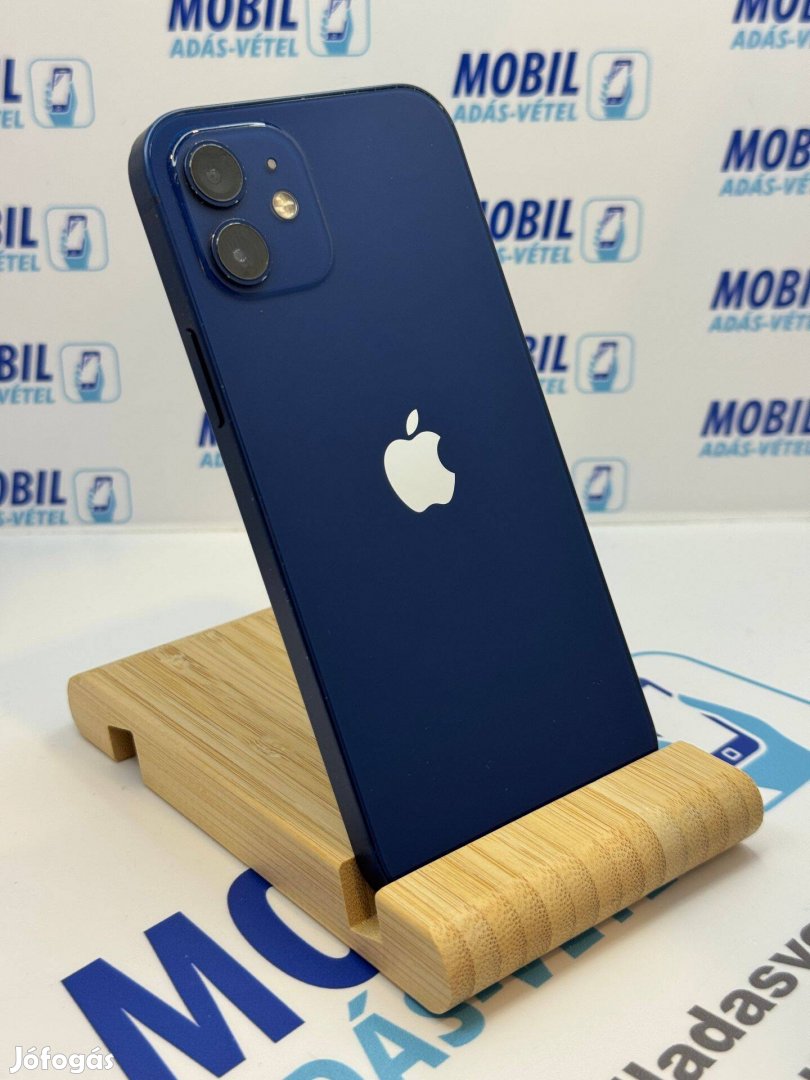 Apple iphone 12 64GB, 100% akkumulátor, 12 hónap garancia!