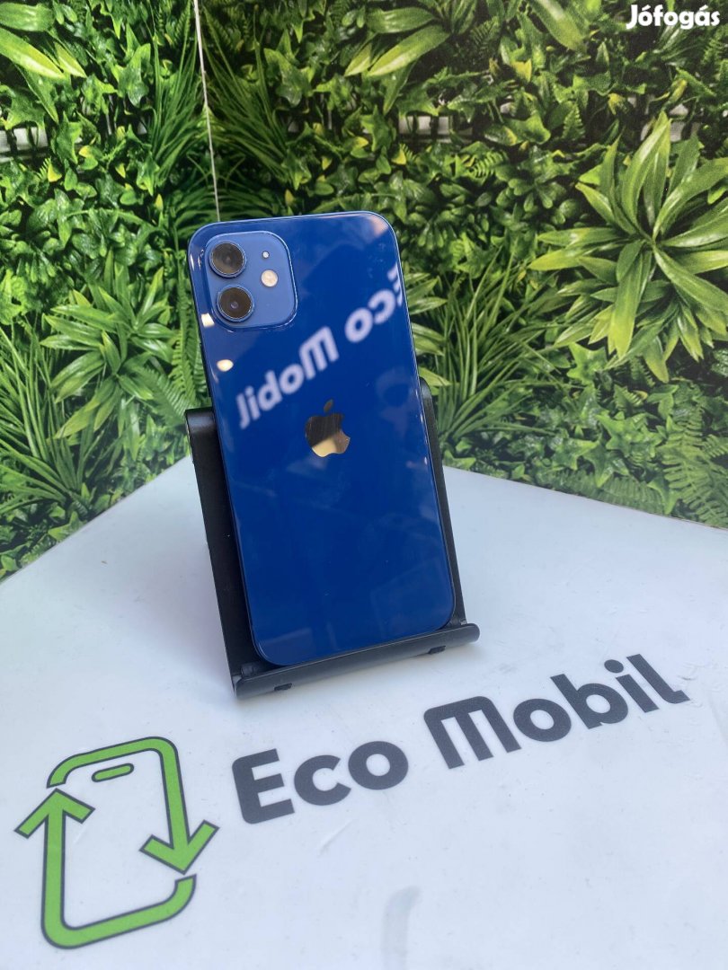 Apple iphone 12 64GB kék 12 hónap jótállás