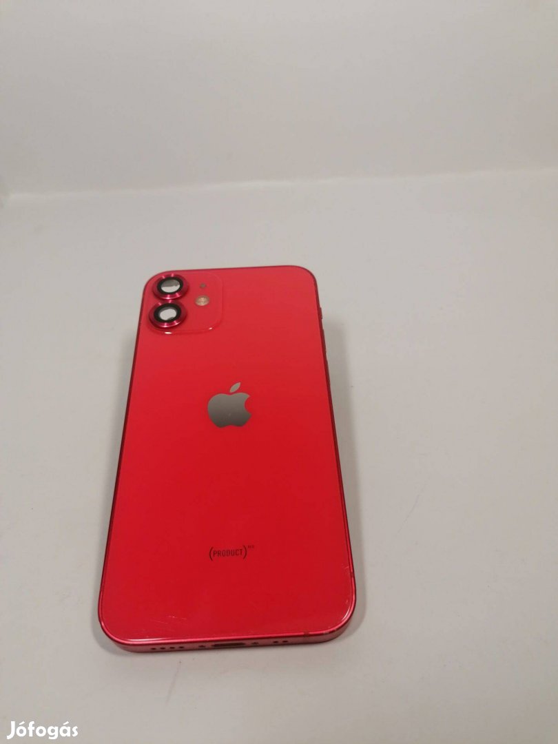 Apple iphone 12 Mini Komplett Ház Gyári Piros Bontott